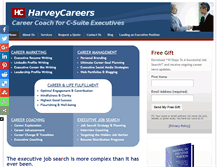 Tablet Screenshot of harveycareers.com